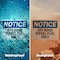 Signmission Off Road Diesel Fuel Only OSHA Notice Sign, Vinyl Decal, 7in W x 5in L, 2PK OS-2PACK-NS-D-57-L-16282 - alternate 6